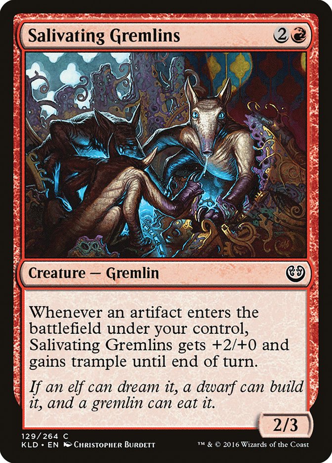 Salivating Gremlins (129) [Kaladesh] | Odin's Place