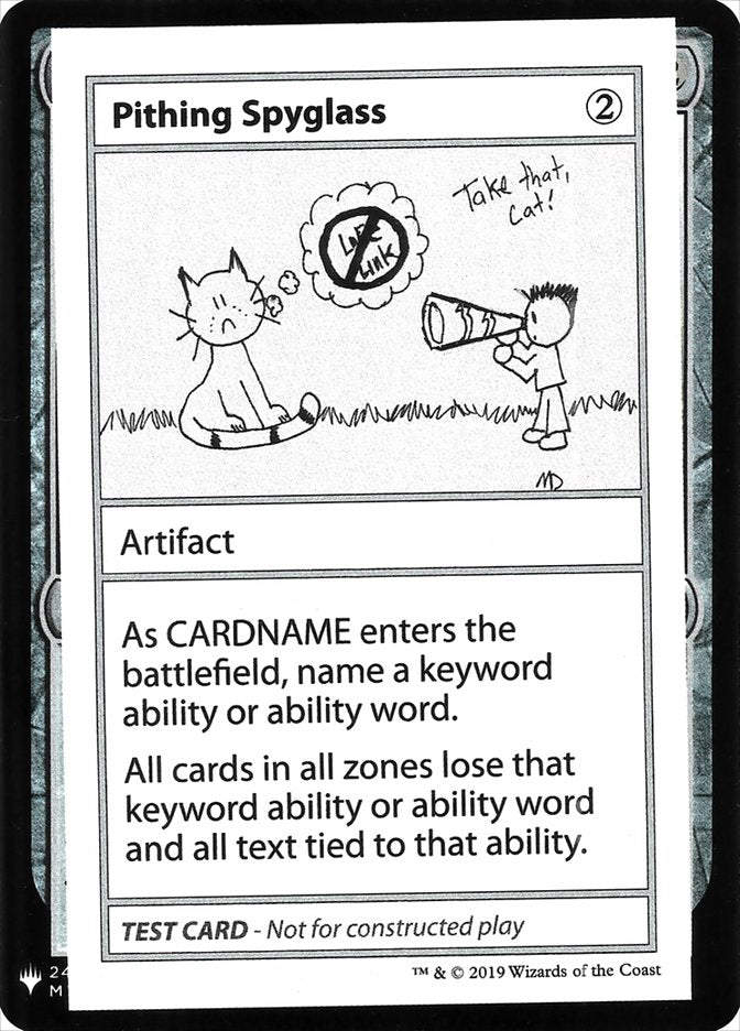 Pithing Spyglass [Mystery Booster Playtest Cards] | Odin's Place