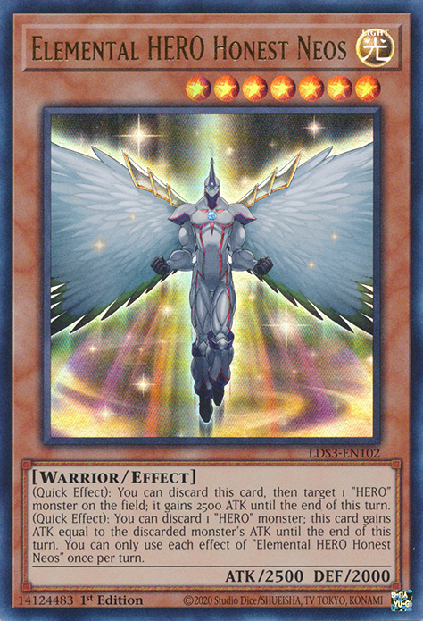 Elemental HERO Honest Neos [LDS3-EN102] Ultra Rare | Odin's Place