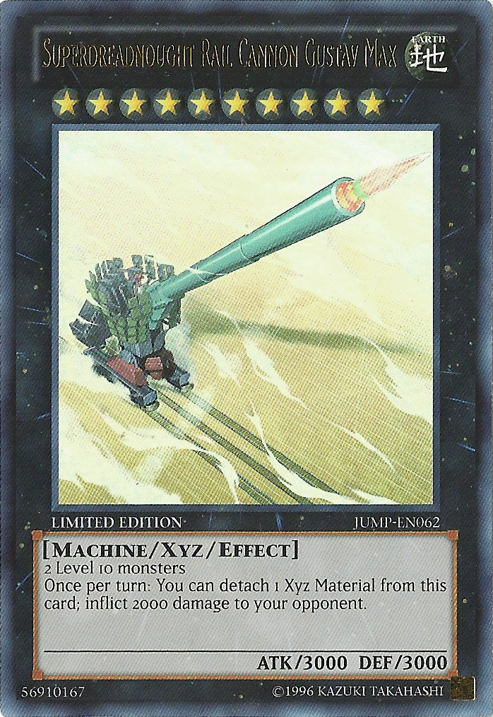 Superdreadnought Rail Cannon Gustav Max [JUMP-EN062] Ultra Rare | Odin's Place