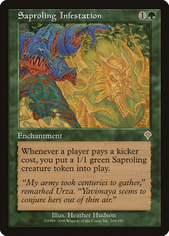 Saproling Infestation (208) [Invasion] | Odin's Place
