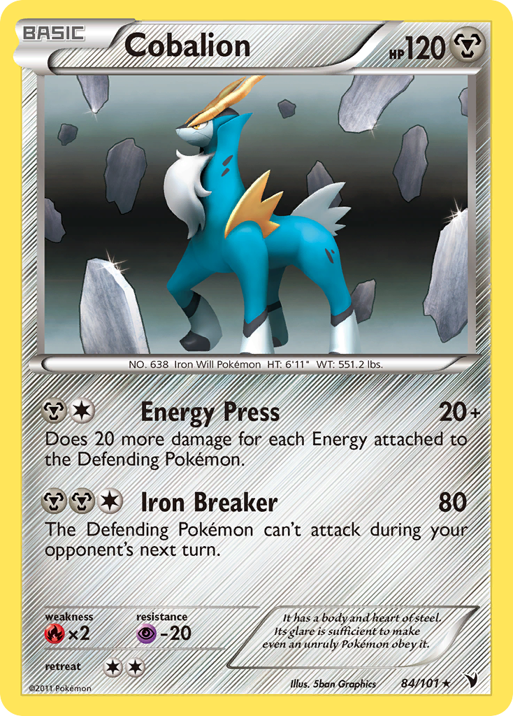 Cobalion (84/101) [Black & White: Noble Victories] | Odin's Place