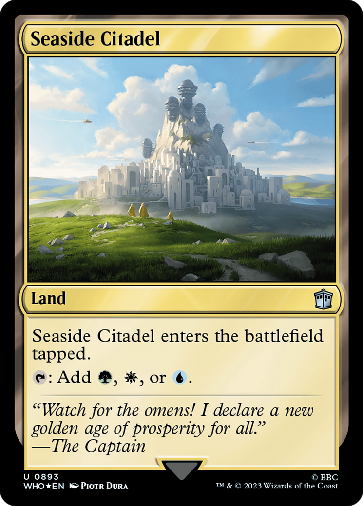 Seaside Citadel (Surge Foil) [Doctor Who] | Odin's Place