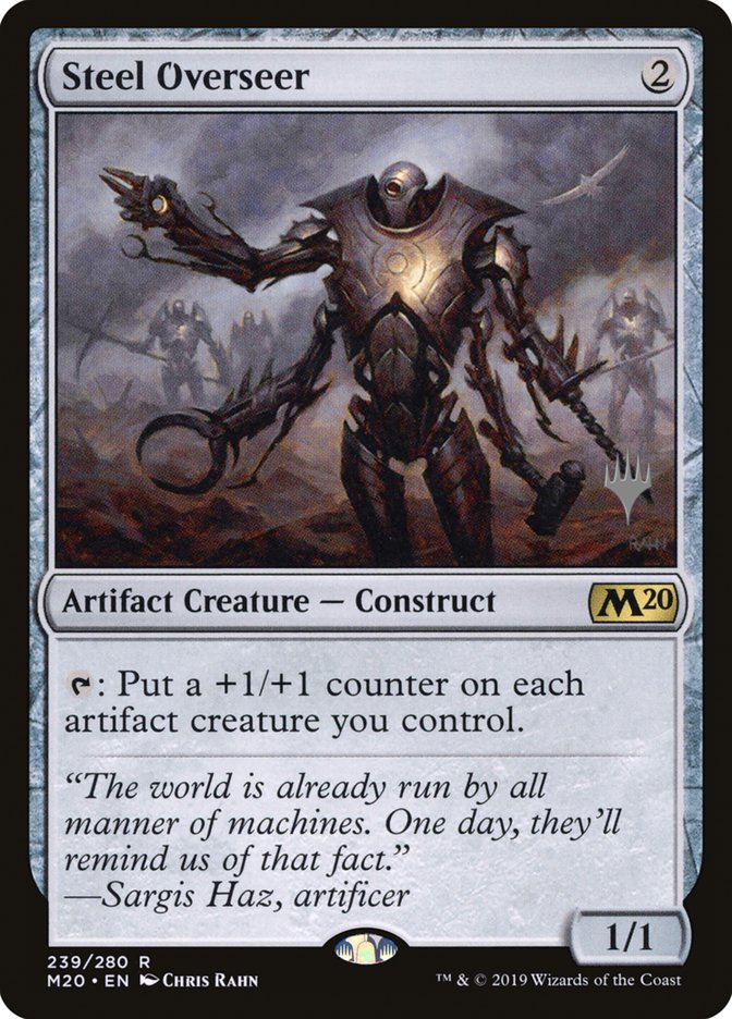 Steel Overseer (Promo Pack) [Core Set 2020 Promos] | Odin's Place