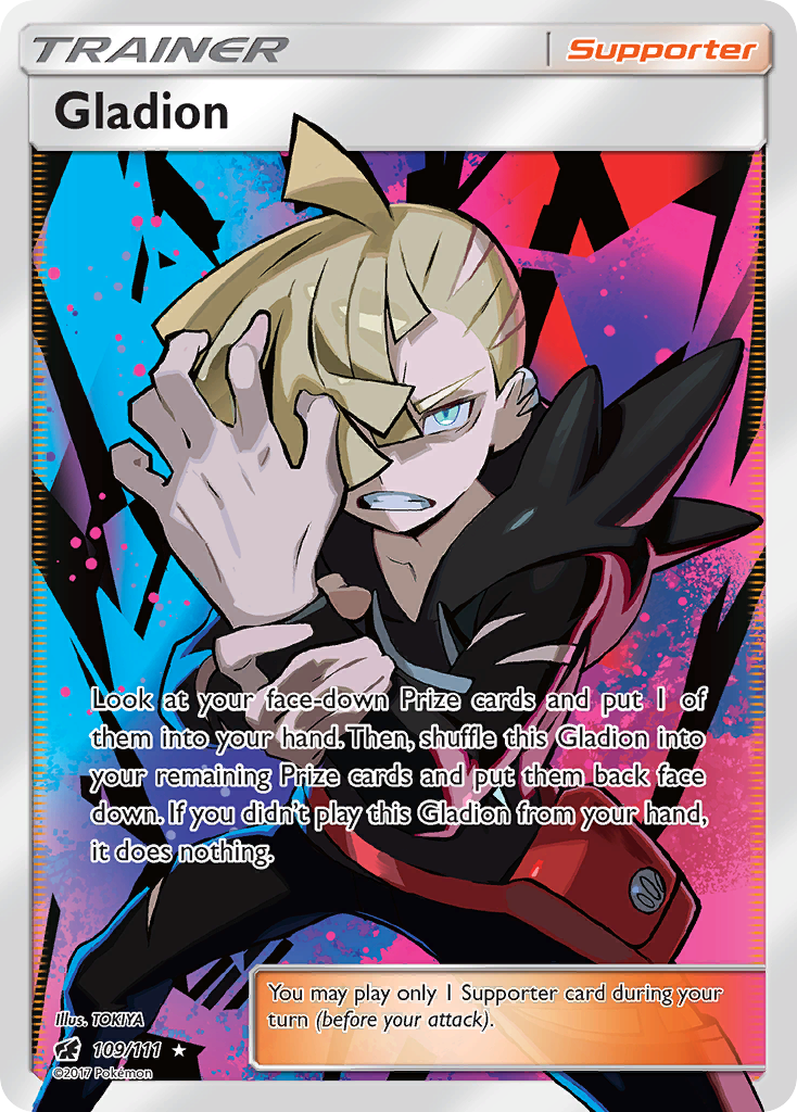 Gladion (109/111) [Sun & Moon: Crimson Invasion] | Odin's Place