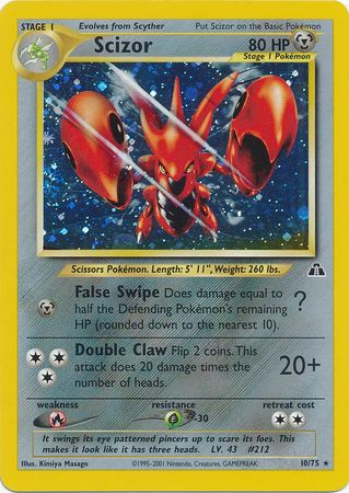 Scizor (10/75) [Neo Discovery Unlimited] | Odin's Place