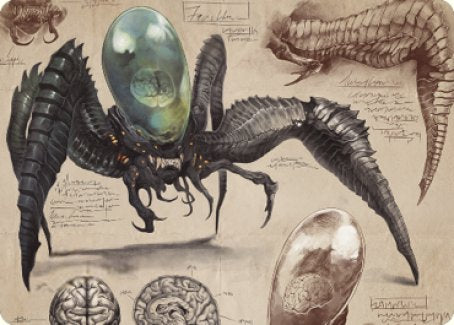 Psychosis Crawler Art Card [The Brothers' War Art Series] | Odin's Place