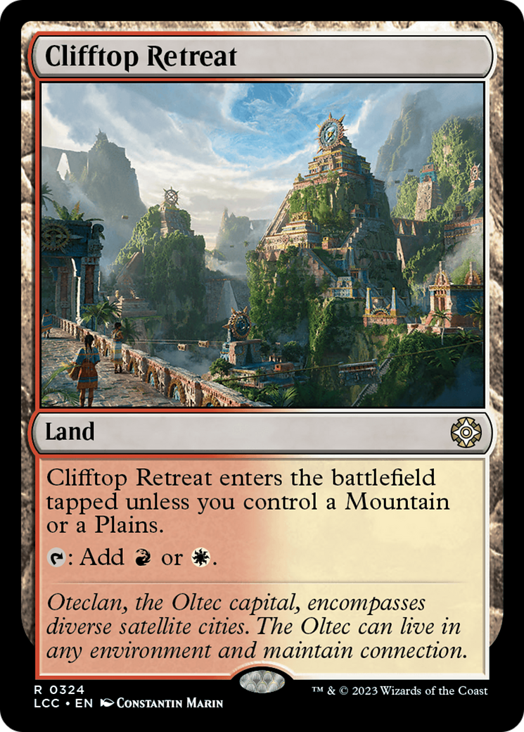 Clifftop Retreat [The Lost Caverns of Ixalan Commander] | Odin's Place