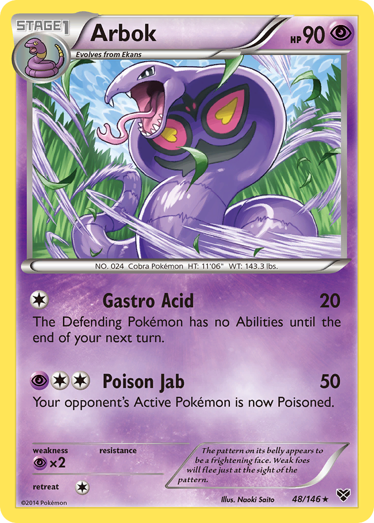 Arbok (48/146) [XY: Base Set] | Odin's Place
