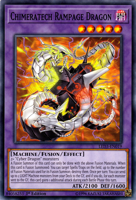 Chimeratech Rampage Dragon [LED3-EN019] Common | Odin's Place