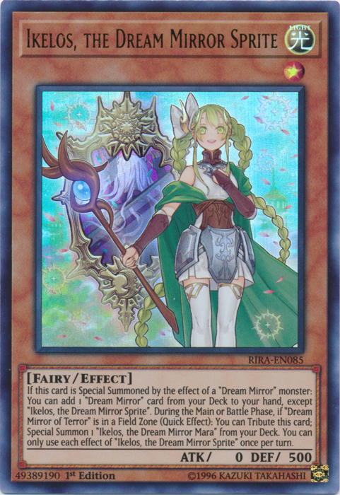 Ikelos, the Dream Mirror Sprite [RIRA-EN085] Ultra Rare | Odin's Place