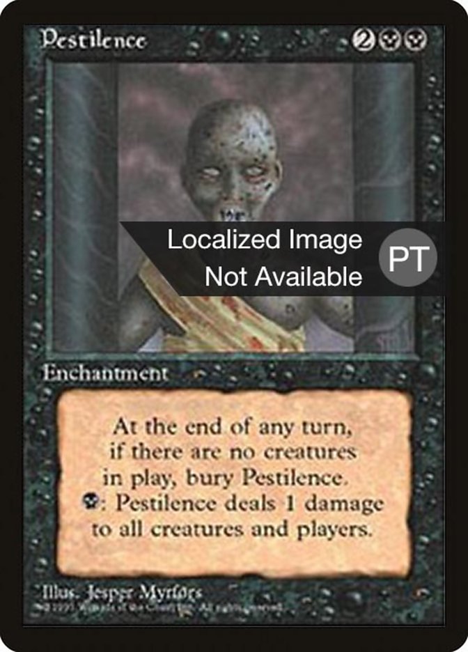 Pestilence [Fourth Edition (Foreign Black Border)] | Odin's Place