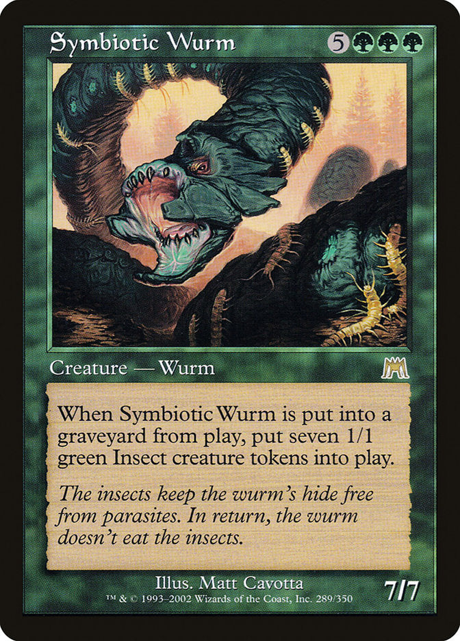 Symbiotic Wurm (289) [Onslaught] | Odin's Place