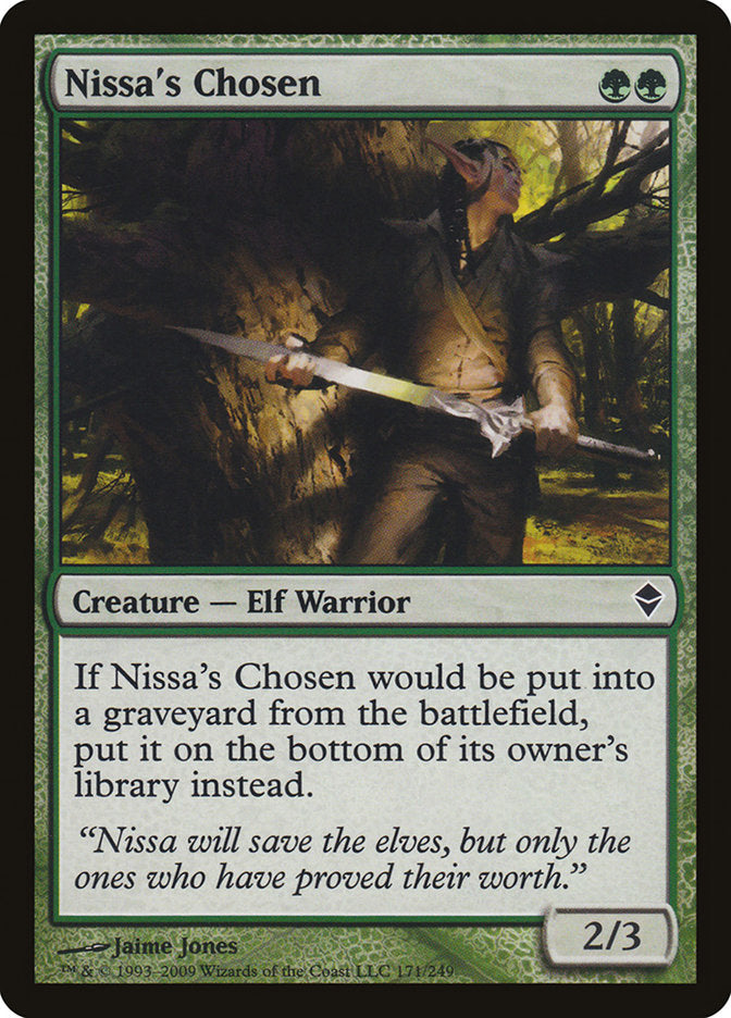 Nissa's Chosen (171) [Zendikar] | Odin's Place