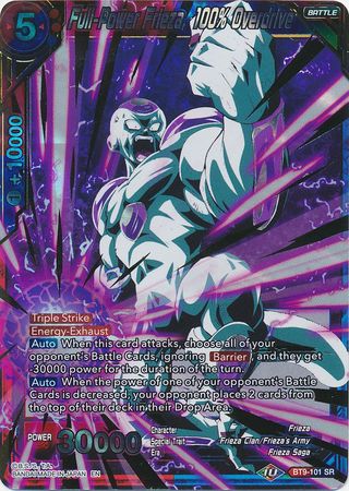 Full-Power Frieza, 100-Percent Overdrive (BT9-101) [Universal Onslaught] | Odin's Place