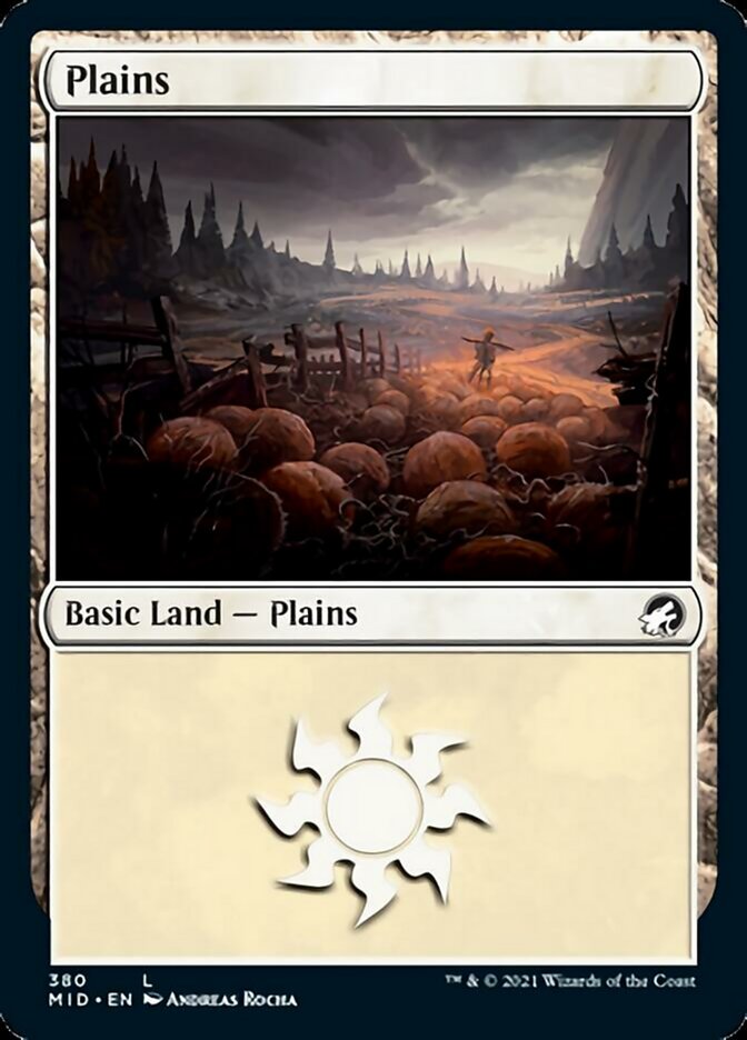 Plains (380) [Innistrad: Midnight Hunt] | Odin's Place