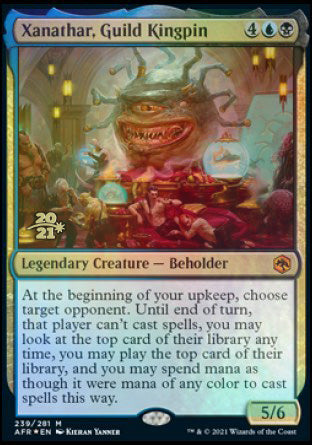 Xanathar, Guild Kingpin [Dungeons & Dragons: Adventures in the Forgotten Realms Prerelease Promos] | Odin's Place