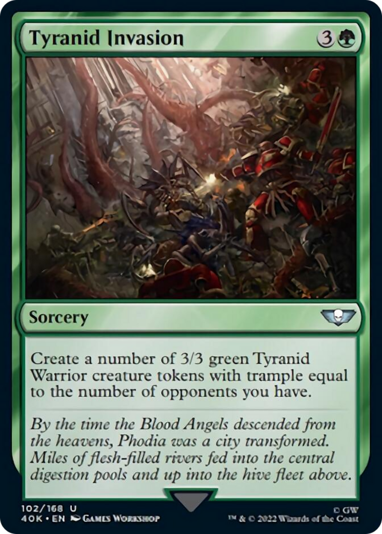 Tyranid Invasion (Surge Foil) [Warhammer 40,000] | Odin's Place
