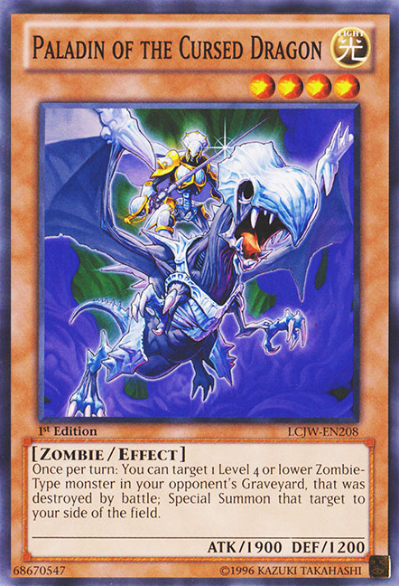 Paladin of the Cursed Dragon [LCJW-EN208] Common | Odin's Place