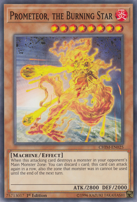 Prometeor, the Burning Star [CHIM-EN025] Common | Odin's Place