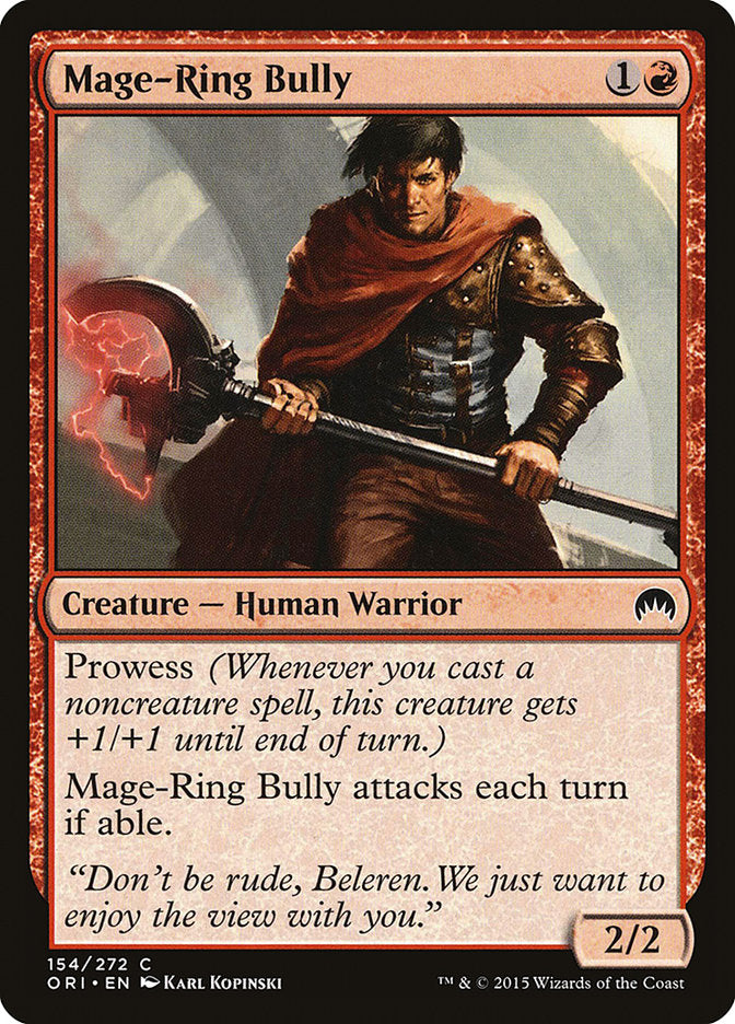 Mage-Ring Bully (154) [Magic Origins] | Odin's Place