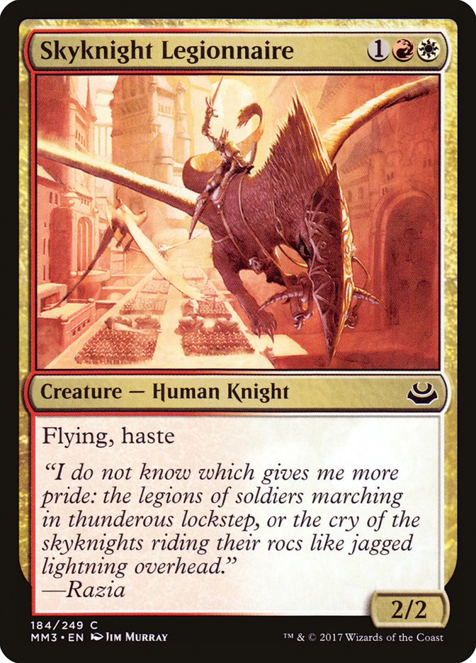 Skyknight Legionnaire (184) [Modern Masters 2017] | Odin's Place