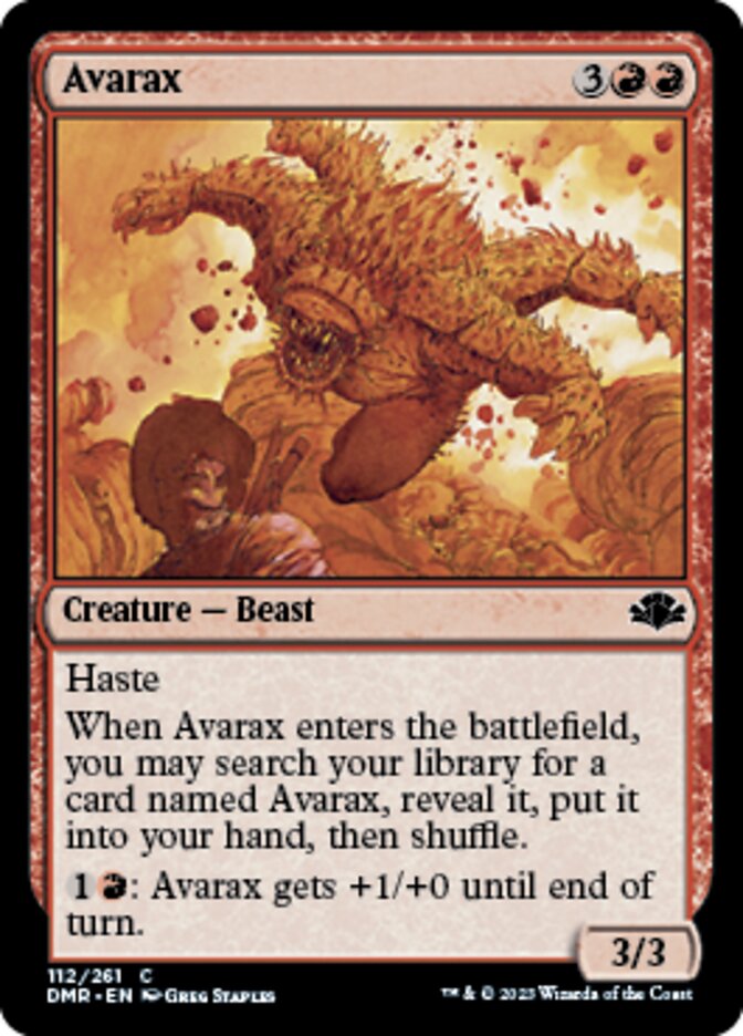Avarax [Dominaria Remastered] | Odin's Place