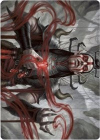 Malakir Blood-Priest Art Card [Zendikar Rising Art Series] | Odin's Place