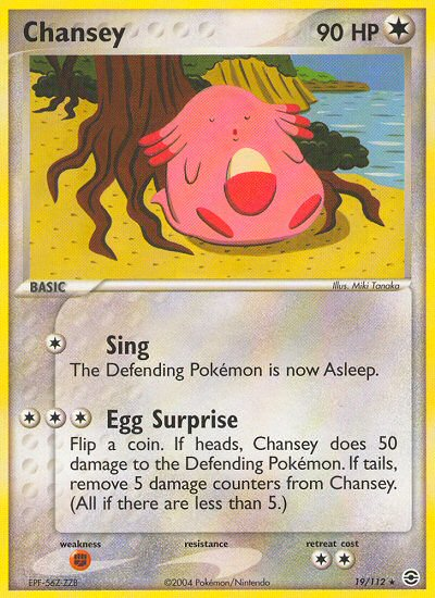 Chansey (19/112) [EX: FireRed & LeafGreen] | Odin's Place