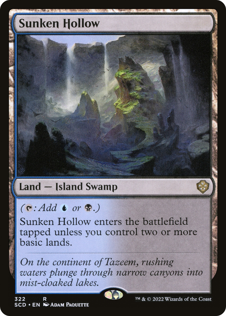 Sunken Hollow [Starter Commander Decks] | Odin's Place
