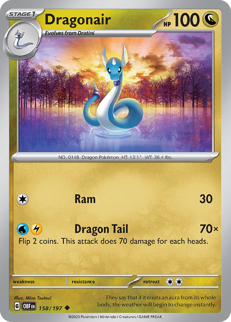 Dragonair (158/197) [Scarlet & Violet: Obsidian Flames] | Odin's Place