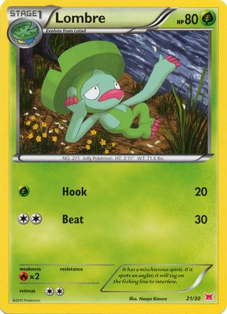 Lombre (21/30) [XY: Trainer Kit 2 - Latias] | Odin's Place
