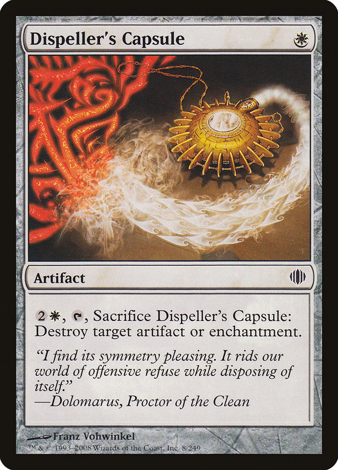 Dispeller's Capsule (8) [Shards of Alara] | Odin's Place