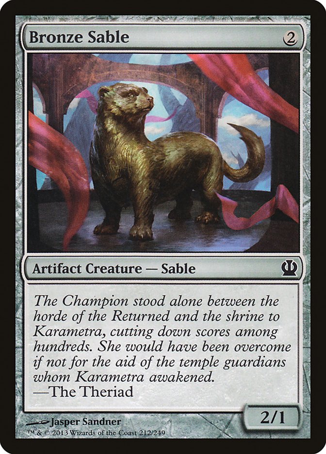 Bronze Sable (212) [Theros] | Odin's Place