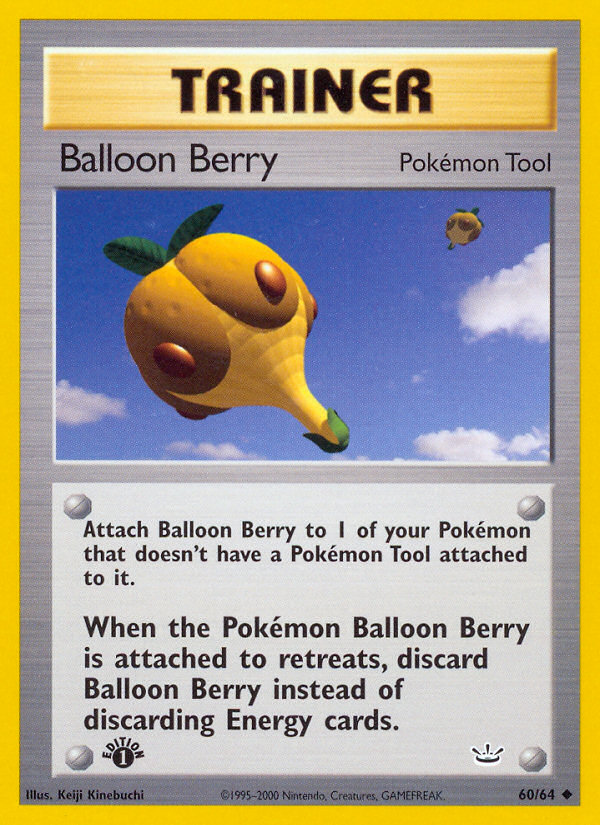 Balloon Berry (60/64) [Neo Revelation 1st Edition] | Odin's Place