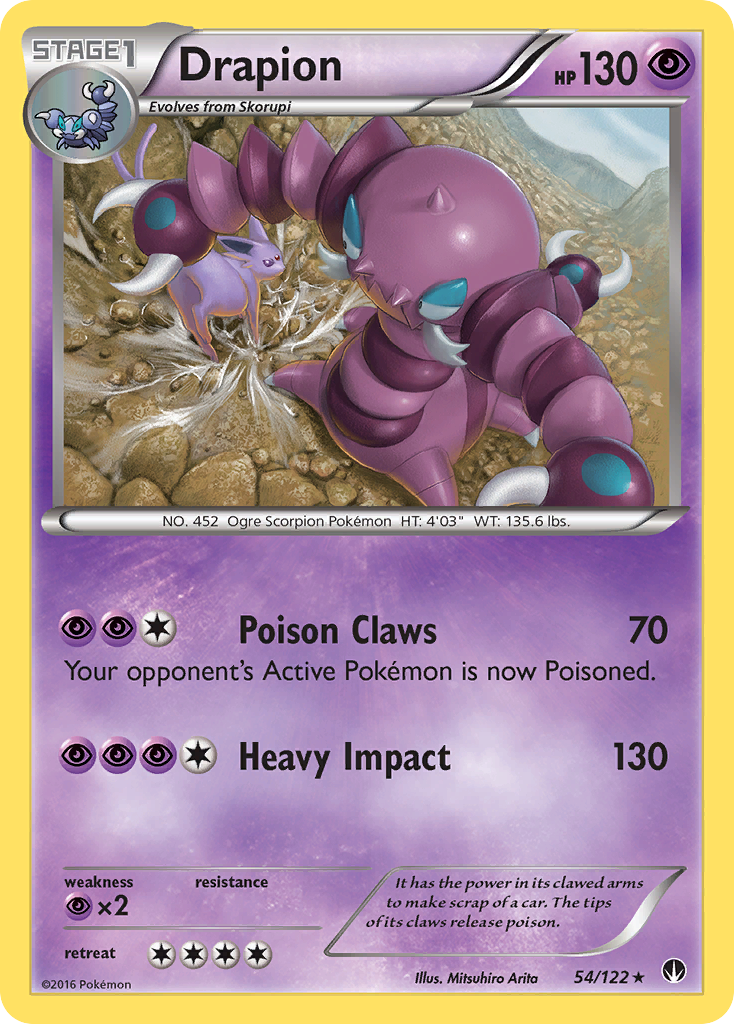 Drapion (54/122) [XY: BREAKpoint] | Odin's Place