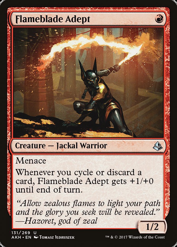 Flameblade Adept (131) [Amonkhet] | Odin's Place
