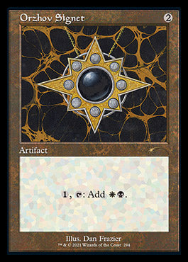 Orzhov Signet (Retro) [Secret Lair Drop Series] | Odin's Place