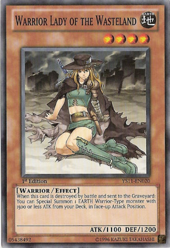 Warrior Lady of the Wasteland [YS11-EN020] Common | Odin's Place