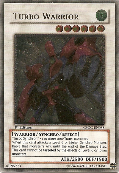 Turbo Warrior (UTR) [CSOC-EN038] Ultimate Rare | Odin's Place