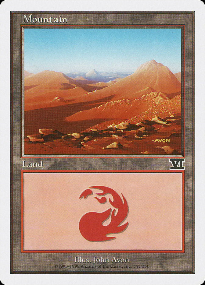 Mountain (345) [Classic Sixth Edition] | Odin's Place