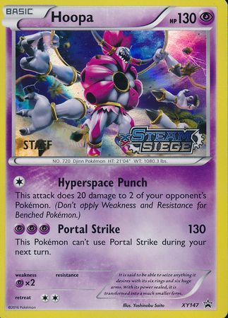 Hoopa (XY147) (Staff) [XY: Black Star Promos] | Odin's Place