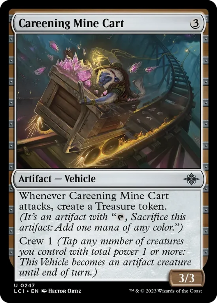 Careening Mine Cart [The Lost Caverns of Ixalan] | Odin's Place