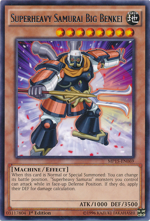 Superheavy Samurai Big Benkei [MP15-EN069] Rare | Odin's Place