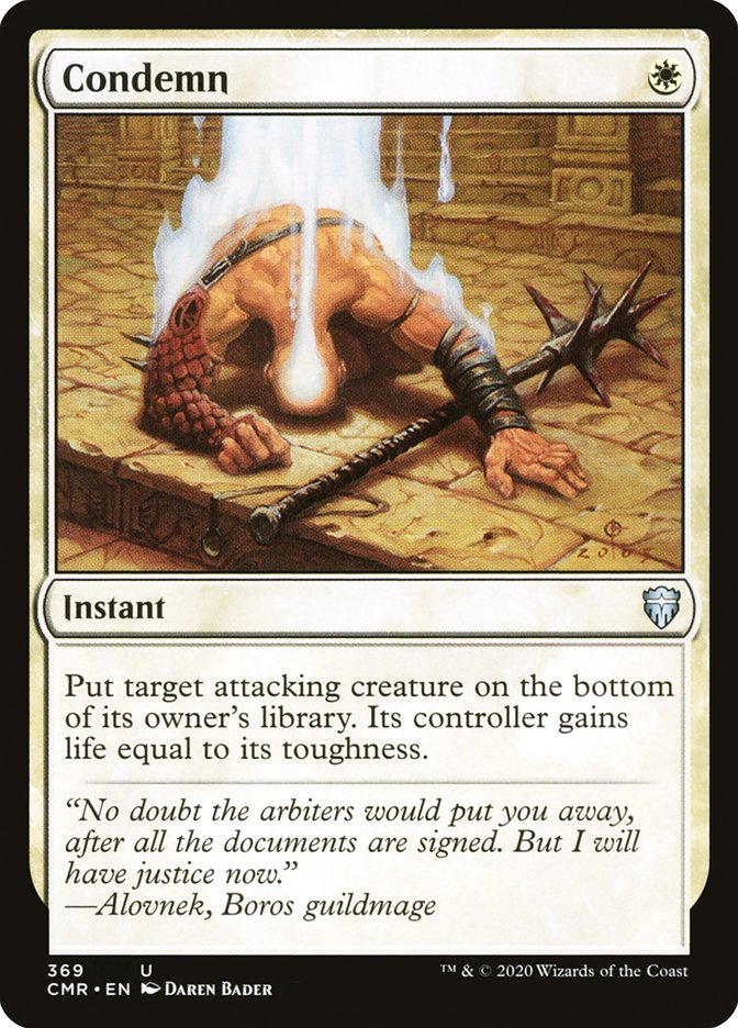 Condemn [Commander Legends] | Odin's Place