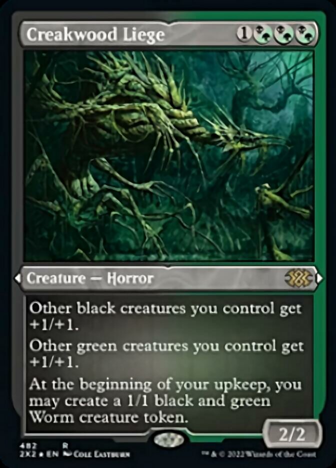 Creakwood Liege (Foil Etched) [Double Masters 2022] | Odin's Place