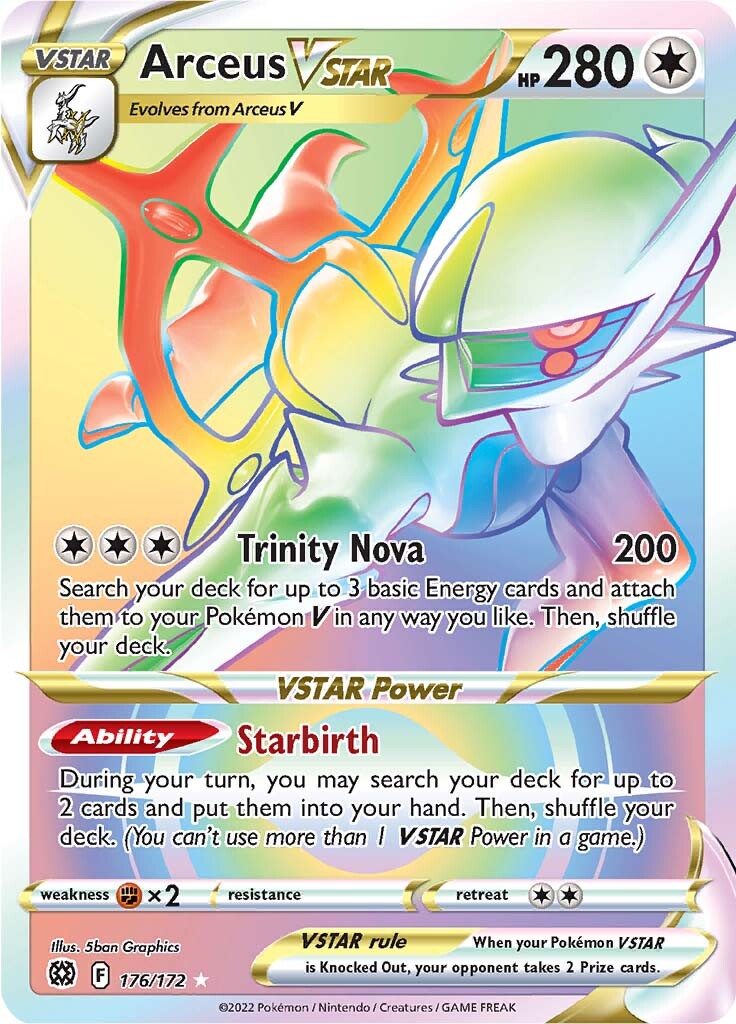 Arceus VSTAR (176/172) [Sword & Shield: Brilliant Stars] | Odin's Place