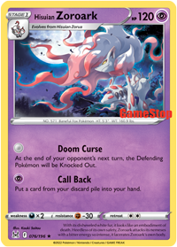 Hisuian Zoroark (076/196) (GameStop) [Sword & Shield: Lost Origin] | Odin's Place