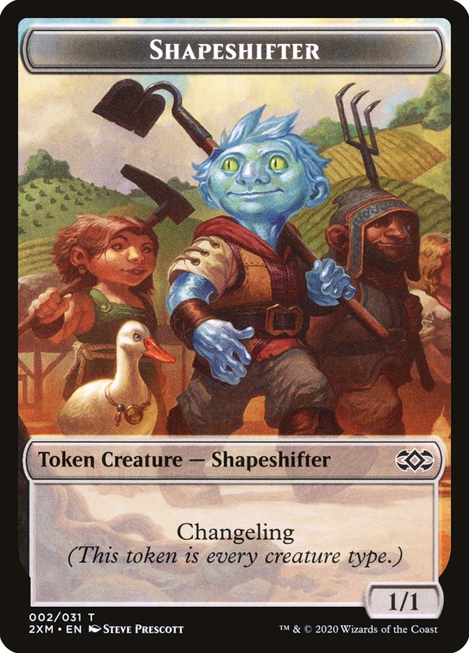 Servo // Shapeshifter Double-Sided Token [Double Masters Tokens] | Odin's Place