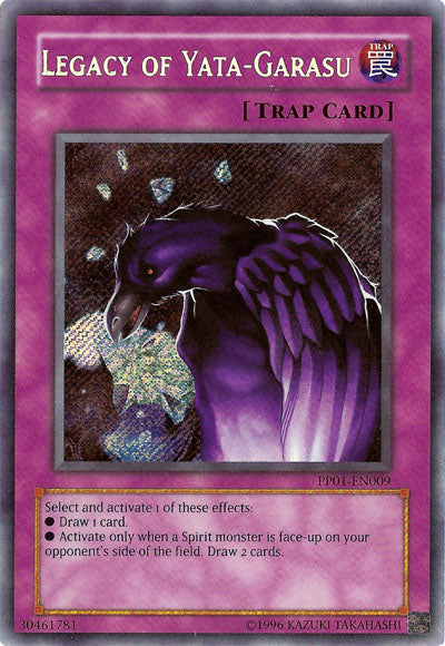 Legacy of Yata-Garasu [PP01-EN009] Secret Rare | Odin's Place